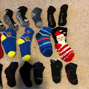 Nike Kids' Colorful Character Socks - Blue, Yellow, Red